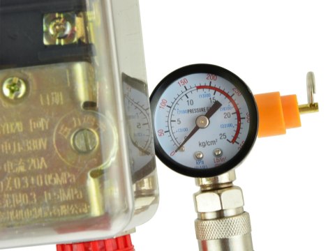 Wyłącznik ciśnieniowy presostat reduktor/2 zegary/ 400V(50) Geko
