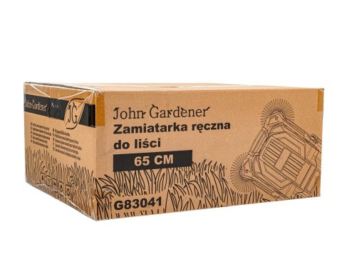 Zamiatarka ręczna do kostki/podjazdów 65cm JG (1) Geko