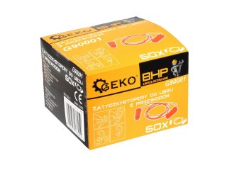 Zatyczki-stopery do uszu z przewodem (50/3000) Geko