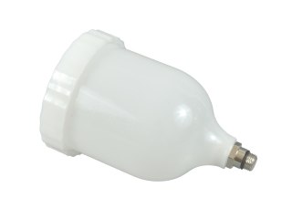 Zbiornik plast.do pist. lakier.600cc, gwint zewn(60) Geko
