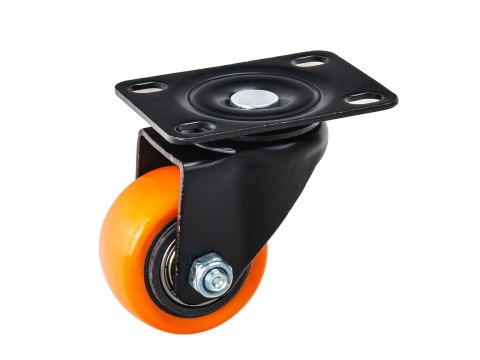 Zestaw 4 kółek obrotowych 40mm 40kg- 2 koła z hamulcem, 2 bez hamulca (16) Geko