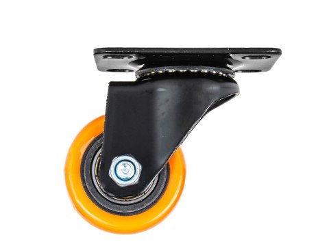 Zestaw 4 kółek obrotowych 40mm 40kg- 2 koła z hamulcem, 2 bez hamulca (16) Geko