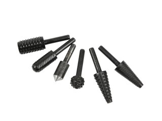 Zestaw frezów trzpieniowych do metalu i drewna 6mm 6el. (60) Geko