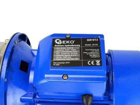 Zestaw hydroforowy 24L JS100 (1) Geko
