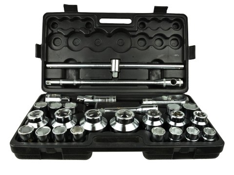 Zestaw kluczy nasadowych 26el.3/4" 21-65 6-kąt(1) Geko