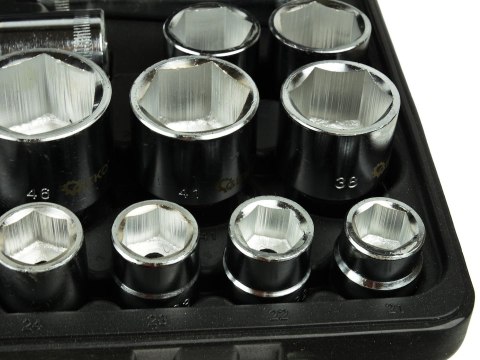 Zestaw kluczy nasadowych 26el.3/4" 21-65 6-kąt(1) Geko
