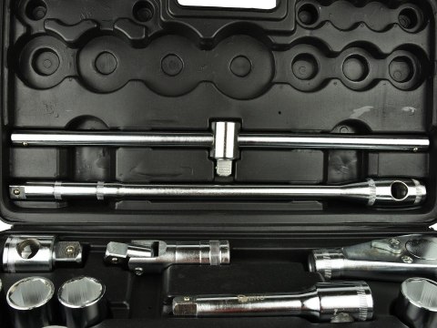Zestaw kluczy nasadowych 26el.3/4" 21-65 6-kąt(1) Geko
