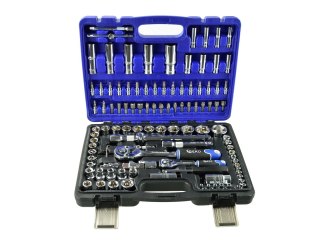 Zestaw kluczy nasadowych i torx 108el.CRV GEKO(3) Geko