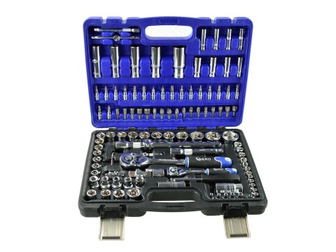 Zestaw kluczy nasadowych i torx 108el.CRV GEKO(3) Geko