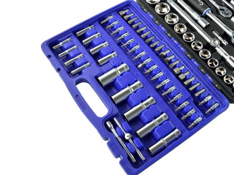 Zestaw kluczy nasadowych i torx 108el.CRV GEKO(3) Geko