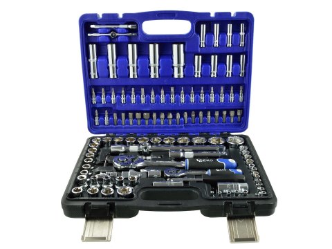 Zestaw kluczy nasadowych i torx 108el.CRV GEKO(3) Geko