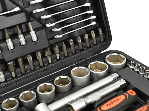 Zestaw kluczy nasadowych torx i płasko-oczkowych 94el.(4) Geko