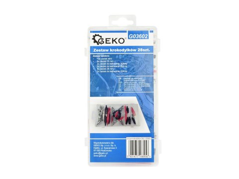 Zestaw krokodylków 28szt. Geko