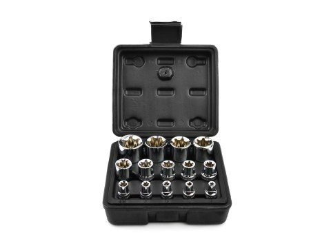 Zestaw nasadek torx E4-E24 14szt. Geko