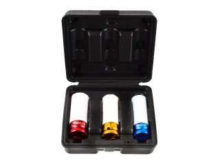 Zestaw nasadek udarowych alufelg 3szt.17mm 19mm 21mm (10/20) Geko