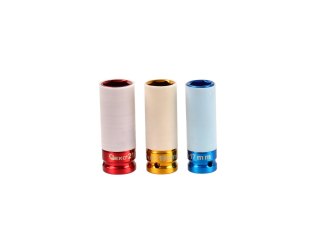 Zestaw nasadek udarowych alufelg 3szt.17mm 19mm 21mm (10/20) Geko