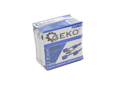 Zestaw otwornic diamentowych 5el. 6-12mm (10) Geko