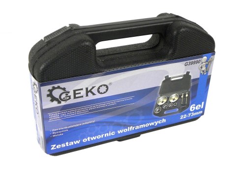 Zestaw otwornic wolframowych 22-73mm 9el.(24) Geko