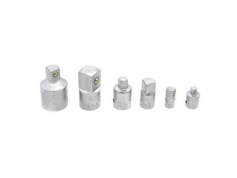 Zestaw redukcji 6el. 1/4"-3/4" Geko