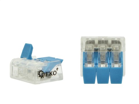Zestaw szybkozłączek elektrycznych 60el. 0,2-4mm2 (100) Geko