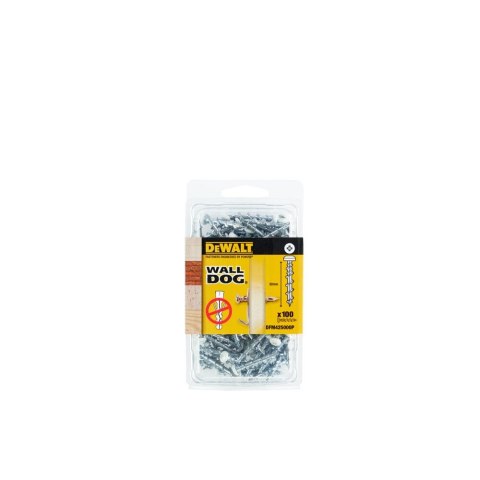 100 X MISKA ŚCIENNA DLA PSA 32 MM BIAŁA DEWALT DFM425000P