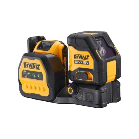 12/18V LASER KRZYŻOWY ZIELONY LINIOWY 1 X 2AH DEWALT DCE088D1G18-QW