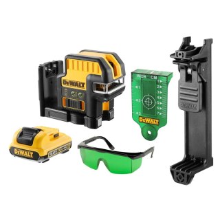 12V 5-PUNKTOWY LASER ZIELONY DEWALT DCE0825D1G-QW