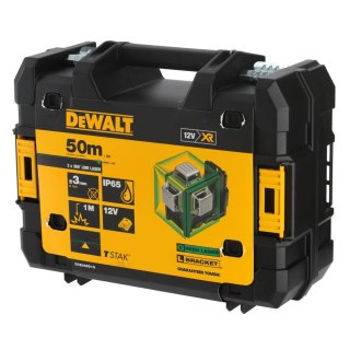 12V XR KRZYŻOWY ZIELONY LASER LINIOWY 3 X 360 - 1 X 2AH DEWALT DCE089D1G-QW