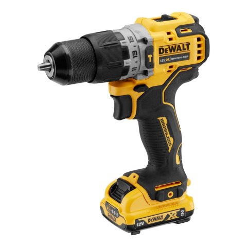 12V XR WIERTARKO-WKRĘTARKA Z UDAREM 2 X 2AH DEWALT DCD706D2-QW
