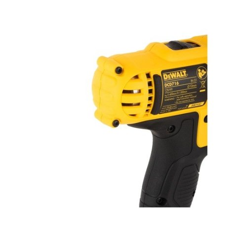 12V XR WIERTARKO-WKRĘTARKA Z UDAREM 2 X 2AH DEWALT DCD716D2-QW
