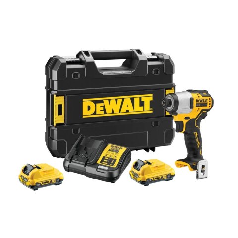 12V XR ZAKRĘTARKA UDAROWA 2 X 2AH DEWALT DCF801D2-QW