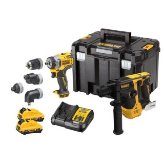 12V XR ZESTAW DCH072 DCD703 2X3AH TSTAK DEWALT DCK2101L2T-QW