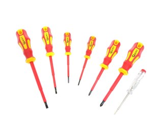 Zestaw wkretaków 7el. 1000V próbnik model nr. 1 (24) Geko
