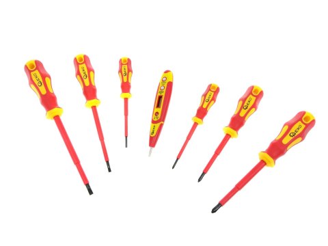 Zestaw wkretaków 7el. 1000V próbnik model nr. 2 (24) Geko