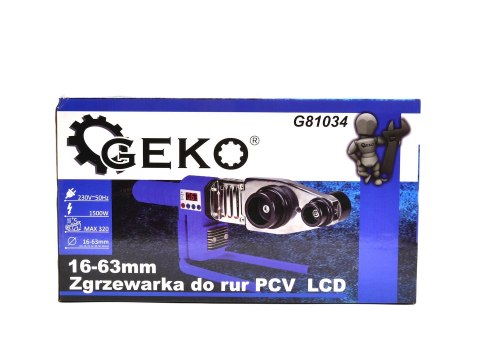 Zgrzewarka do rur PCV 16-63mm LCD (5) Geko