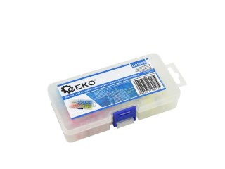 Złączki rurki koszulki termokurczliwe z cyną 0,25-6mm2 100szt. - 4 rozmiary Geko