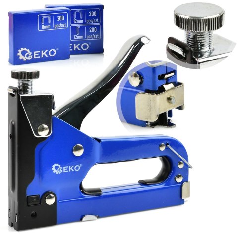 Zszywacz 3w1 komplet zszywek 600szt (20) Geko