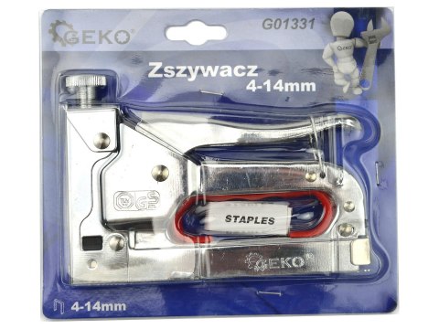 Zszywacz srebrny 4-14mm GEKO (10/40) Geko