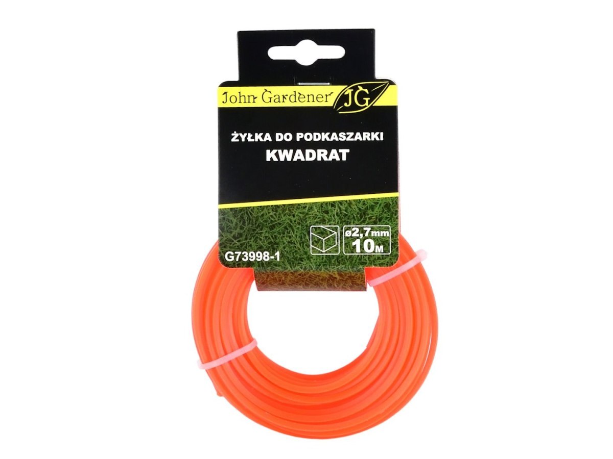 Żyłka do podkaszarki kwadrat 2,7mmx10m (20/200) Geko