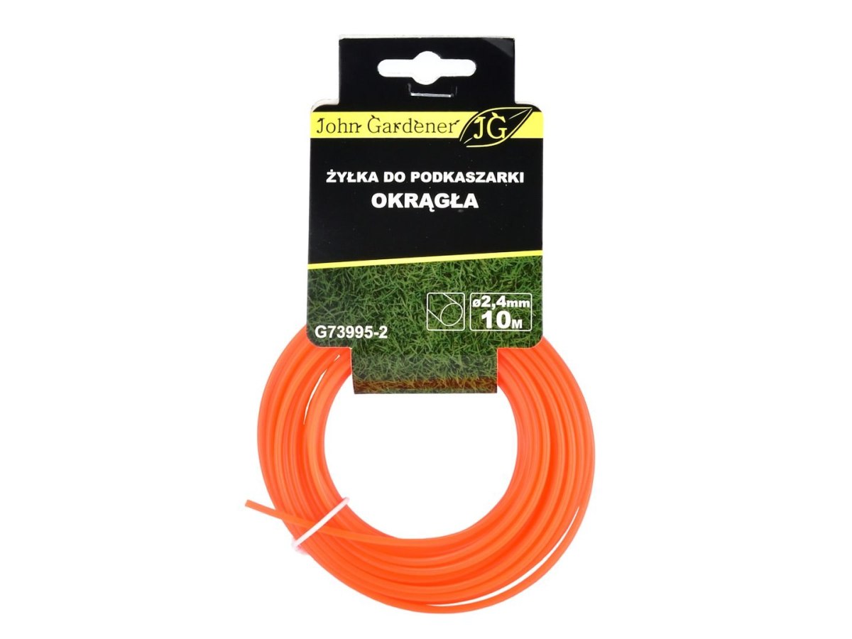 Żyłka do podkaszarki okrągła 2,4mmx10m (20/240) Geko