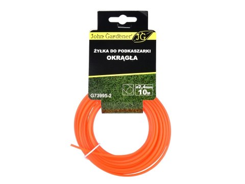 Żyłka do podkaszarki okrągła 2,4mmx10m (20/240) Geko