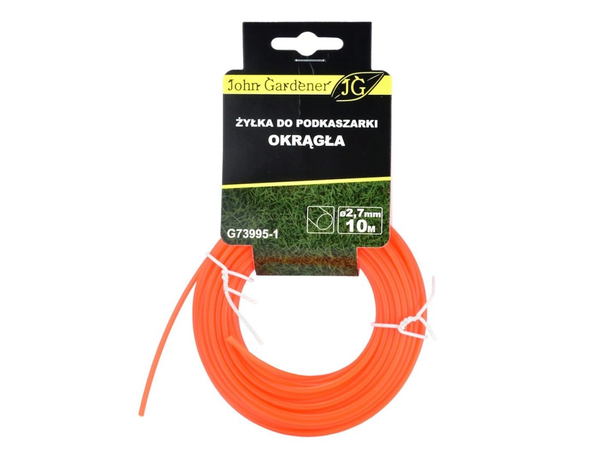 Żyłka do podkaszarki okrągła 2,7mmx10m (20/200) Geko