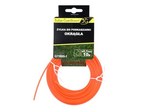 Żyłka do podkaszarki okrągła 2,7mmx10m (20/200) Geko