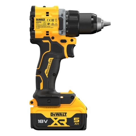 18V XR BEZSZCZOTKOWA WIERTARKO-WKRĘTARKA - 2 X 5AH DEWALT DCD794P2T-QW