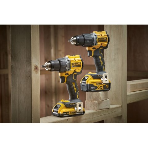 18V XR BEZSZCZOTKOWA WIERTARKO-WKRĘTARKA UDAROWA - 2 X 5AH DEWALT DCD799P2T-QW