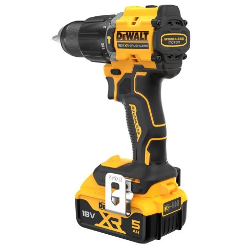 18V XR BEZSZCZOTKOWA WIERTARKO-WKRĘTARKA UDAROWA - 2 X 5AH DEWALT DCD799P2T-QW