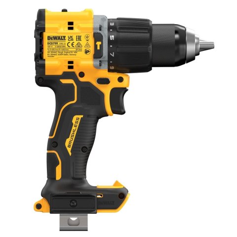 18V XR BEZSZCZOTKOWA WIERTARKO-WKRĘTARKA UDAROWA Z TSTAK DEWALT DCD799NT-XJ