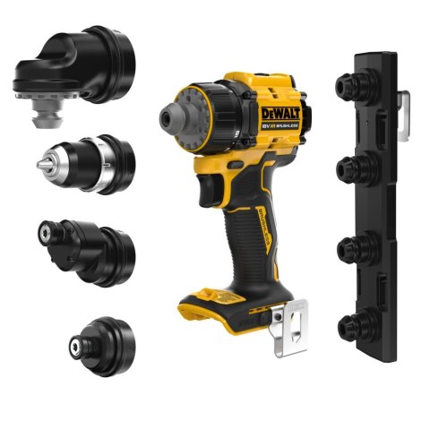 18V XR BEZSZCZOTKOWA WIERTARKO-WKRĘTARKA WIELOGŁOWICOWA - 2 X 2AH DEWALT DCD803D2T-QW