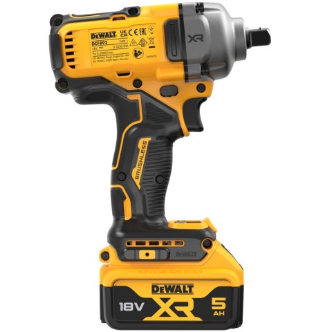 18V XR KOMPAKTAKTOWY KLUCZ UDAROWY 1/2" 2X5AH DEWALT DCF892P2T-QW