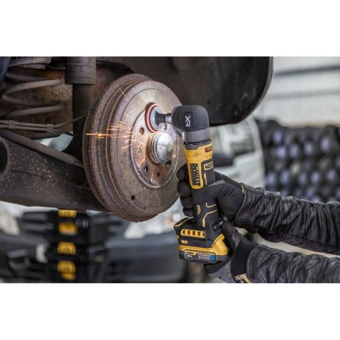 18V XR KOMPAKTOWA SZLIFIERKA TRZPIENIOWA KĄTOWA - NARZĘDZIE BEZ AKUMULATORA I ŁADOWARKI DEWALT DCG421N-XJ